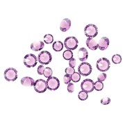 Pietre di cristallo sciolte in resina - Joblot Swarovski - da 1 a 6 mm - Ametista x10g|raw }}