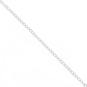 Catena maglia ovale 2.3 mm Argento 925 x1m|raw }}