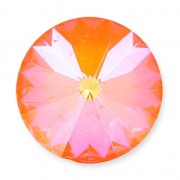 Cabochon Swarovski 1122 Rivoli 14 mm Crystal AB Ultra Orange x1