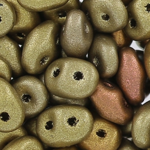 SuperDuo mm. 2.5x5 Gold Iris Mat x10g