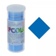 Polvere per smaltatura Efcolor Azzurro x10ml|raw }}