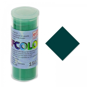 Polvere per smaltatura Efcolor Verde scuro x10ml