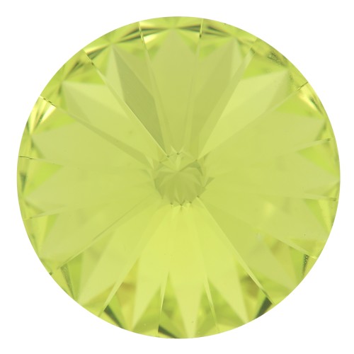 Cabochon Swarovski 1122 Rivoli 10 mm - Verde agrumi x1