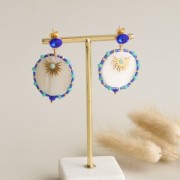 Cabochon Swarovski 1122 Rivoli 8 mm - Verde agrumi x1