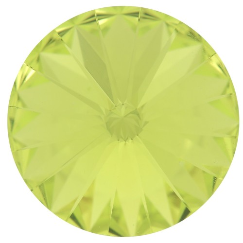 Cabochon Swarovski 1122 Rivoli 14 mm - Verde agrumi x1