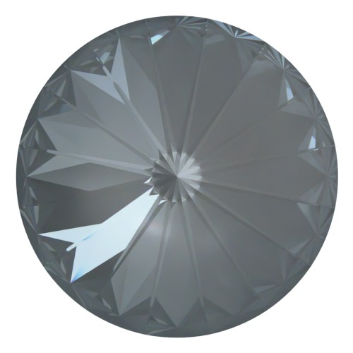 Cabochon Swarovski 1122 Rivoli 12 mm - Cristallo grigio scuro Ignite x1