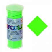 Polvere per smaltatura Efcolor Verde Fluo x10ml|raw }}