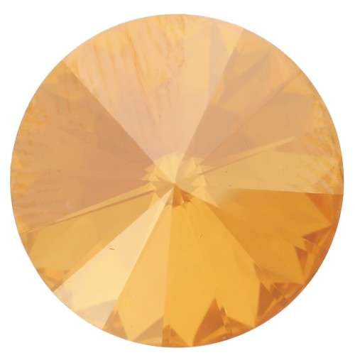 Cabochon Swarovski 1122 Rivoli 12 mm - Cristallo Caramel x1