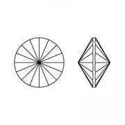 Cabochon Swarovski 1122 Rivoli 12 mm - Zaffiro scuro ricreato x1