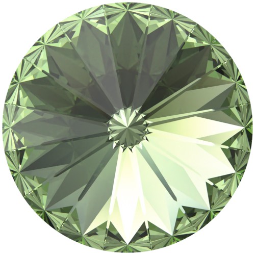 Cabochon Swarovski 1122 Rivoli 12 mm - Peridoto reinventato x1