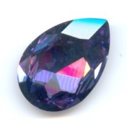 Cabochon Swarovski 4327 pera mm. 30x20 Tanzanite
