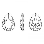 Cabochon Swarovski 4327 30x20 mm - Crystal Sky Ignite x1