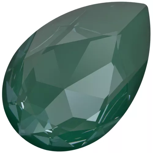 Cabochon Swarovski 4327 30x20 mm - Cristallo verde pino Ignite x1