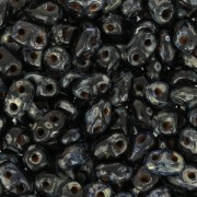 MiniDuo 2x4 mm Jet Picasso x10g|raw }}