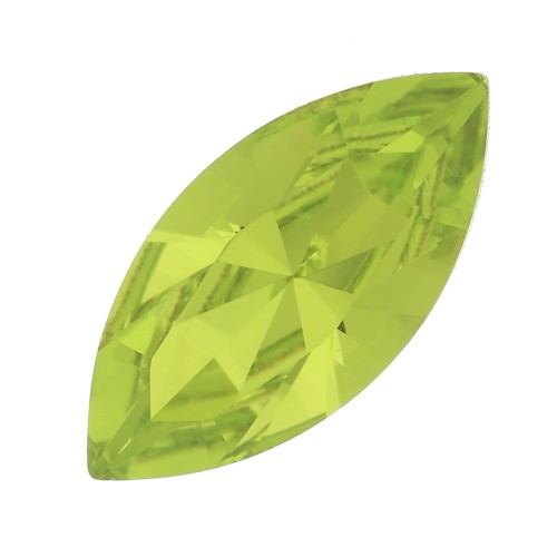 Swarovski 4228 Navetta 10x5 mm - Verde agrumi x1