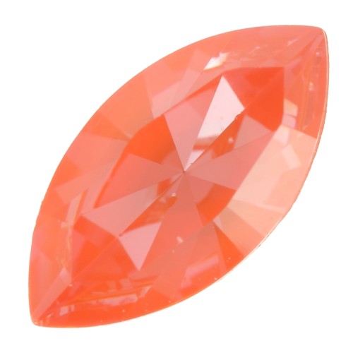 Swarovski 4228 10x5 mm Shuttle - Cristallo Arancione Ignite x1