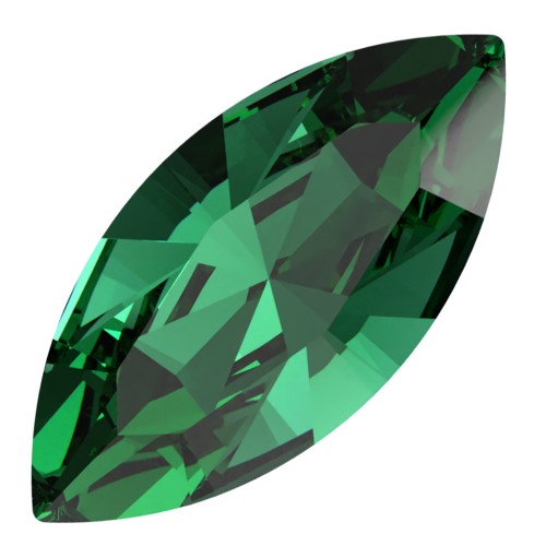 Swarovski 4228 15x7 mm Shuttle - Majestic Green x1