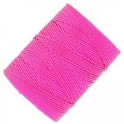 Filo C-Lon Beading Cord 0,50 mm Fluo Hot Pink x84m