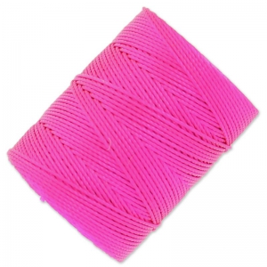 Filo C-Lon Beading Cord 0,50 mm Fluo Hot Pink x84m