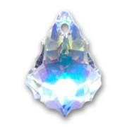 Goccia barocca Swarovski 6090 22x15 mm Crystal AB x1|raw }}