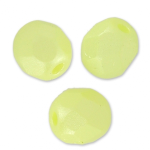 Alabastro giallo pastello 4 mm sfaccettature x50