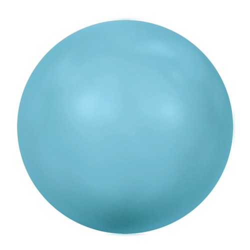 Perla Cabochon Swarovski 5817 10 mm Perla turchese x1