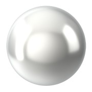 Cabochon Nacré Swarovski 5817 6 mm - Cristallo Moonlight Pearl x1