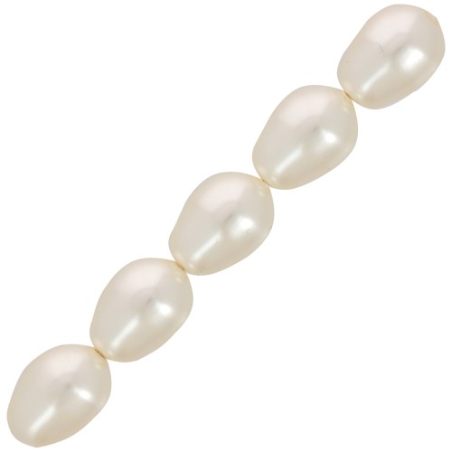 Perle perlate Swarovski 5821 11x8 mm Creamrose Pearl x5