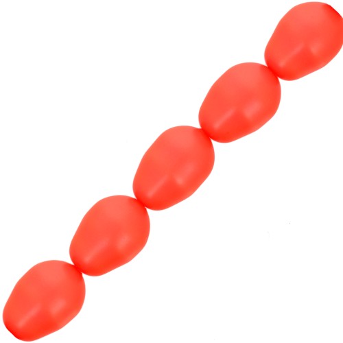 Perle Swarovski 5821 11x8 mm - Cristallo Neon Red Pearl x5