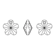 Swarovski Flower Pendente 6744 12 mm Crystal AB x1