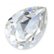 Cabochon Swarovski 4320 10x7 mm Crystal x1|raw }}