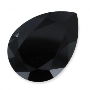 Cabochon Swarovski 4320 8x6 mm Jet x1