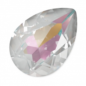 Cabochon Swarovski 4320 14x10 mm Crystal Light Grey DeLite x1