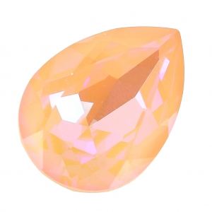 Cabochon Swarovski 4320 14x10 mm Crystal Peach DeLite x1