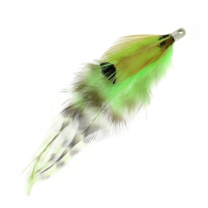 Piuma 11 cm Brun/Anis x1