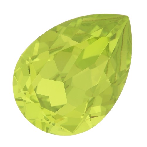 Cabochon Swarovski 4320 14x10 mm - Verde agrumi x1