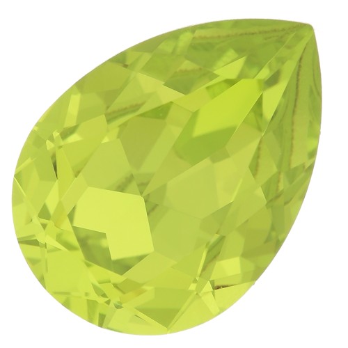 Cabochon Swarovski 4320 18x13 mm - Verde agrumi x1