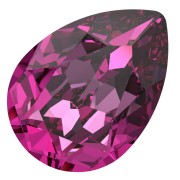 Cabochon Swarovski 4320 14x10 mm - Rosa scuro x1