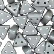 eMMA® Bead 3 x 6 mm Light Grey/Silver pastello x5g