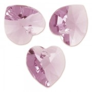Swarovski 6228 cuori 10,3x10 mm Light Amethyst x6
