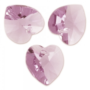 Swarovski 6228 cuori 10,3x10 mm Light Amethyst x6