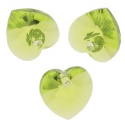 Swarovski 6228 Cuori 10,3x10 mm - Verde agrumi x6