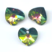 Cuore Swarovski 6228 14,4x14 mm Crystal Vitrail Medium x1