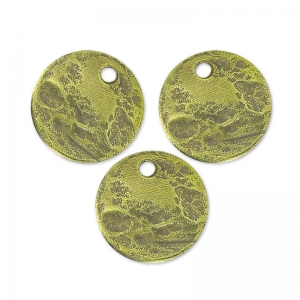 Zecchini sgualciti mm. 10 bronzo x6