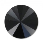 Bottone Swarovski 3015 12 mm Jet|raw }}