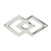Separatore Navajo 2 fori 40x20 mm en Acier inox x1