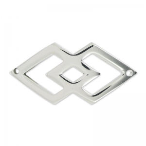 Separatore Navajo 2 fori 40x20 mm en Acier inox x1