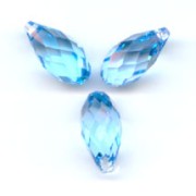 Swarovski 6010 Goccia 13x6.5 mm Acquamarina x1|raw }}