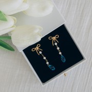 Swarovski 6010 Goccia 13x6.5 mm Acquamarina x1