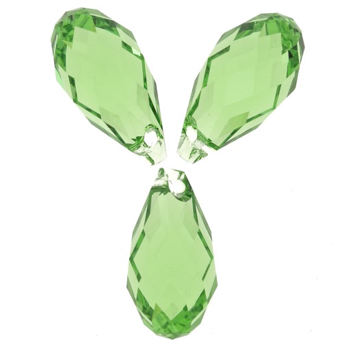Swarovski 6010 gocce 13x6.5 mm - Peridoto ricreato x1
